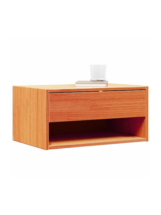 Nachttisch Wax Brown 50x32.5x24cm