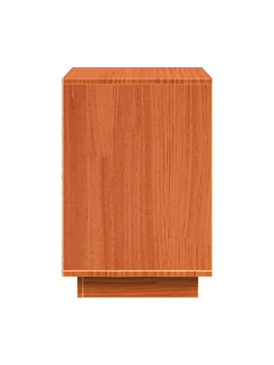 Bedside Table Made of Solid Wood Solid Pine Wood 60x34x51cm