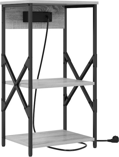 Nachttische Grey Sonoma 2Stück 41x31x76cm