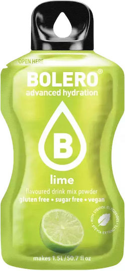 Bolero Сок в Прах 1.5L във Вода Lime Без захар 9гр 1бр I003013