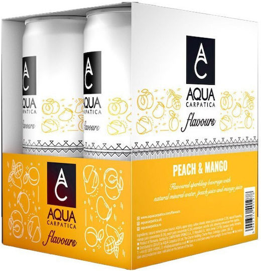 Aqua Carpatica Леден чай Праскова с Газировка