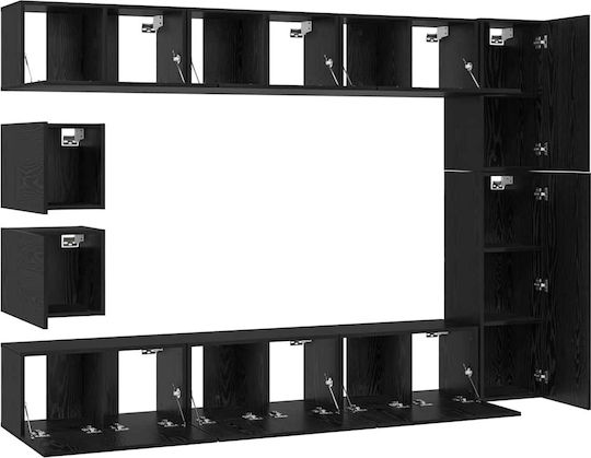 Животно помещение ТВ единица Black Oak Д30.5xШ30xВ90бр