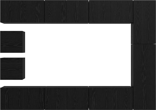 Животно помещение ТВ единица Black Oak Д30.5xШ30xВ90бр