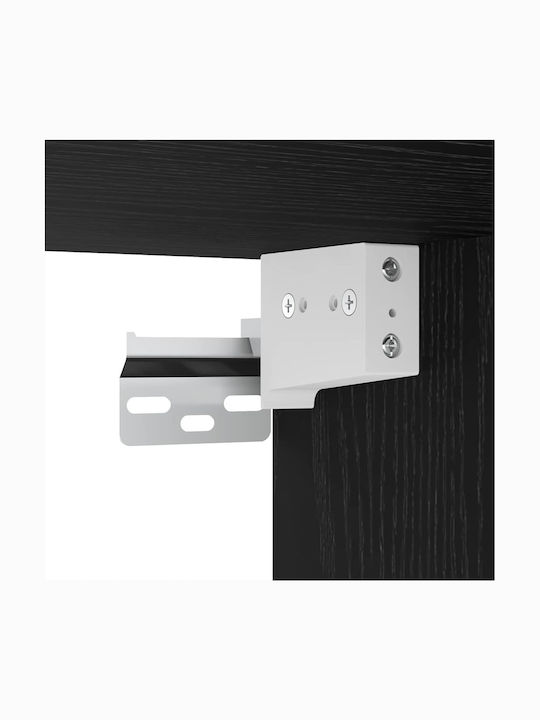 Животно помещение ТВ единица Black Oak Д100xШ30xВ30бр