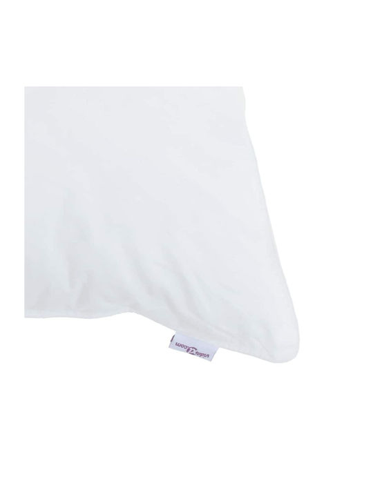 vidaXL Bettdecken-Set Einzelbett mit Microfiber-Füllung 135x200cm White 2Stück