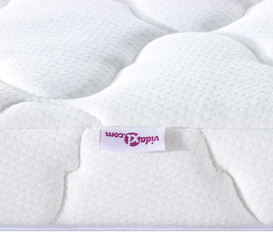 vidaXL Ανώστρωμα Υπέρδιπλο Polyester 160x200x5εκ.