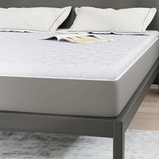 vidaXL Ανώστρωμα Υπέρδιπλο Polyester 160x200x5εκ.