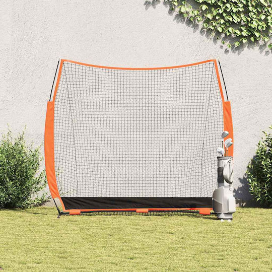 Vidaxl Βοηθήματα Εκπαίδευσης Γκολφ Μαύρο 214 X 106.5 X 210 Εκ