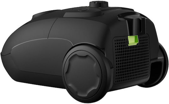 AEG AB31C1GG Ηλεκτρική Σκούπα 750W με Σακούλα 3lt Μαύρη