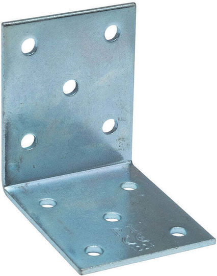 ArteLibre Eckregal Aluminium in Silber Farbe 50x50mm 1Stück 04010494