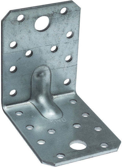 ArteLibre Raft de colț din Aluminiu în Culoare Argintiu 70x70mm 1buc 04010503