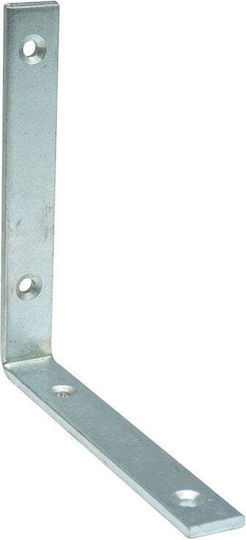 ArteLibre Eckregal Aluminium in Silber Farbe 140x140mm 1Stück 04010347
