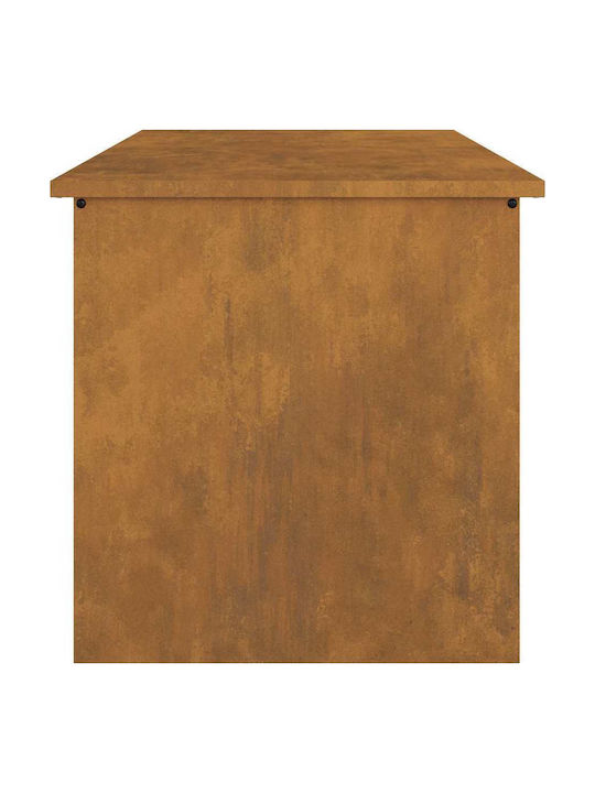 vidaXL Outdoor Storage Box Brown L80xW50.5xH50cm
