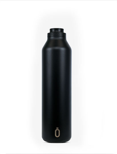 Runbott Μπουκάλι Θερμός Ανοξείδωτο BPA Free 1lt Μαύρο