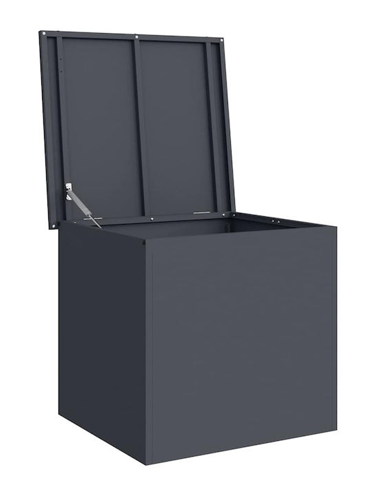 vidaXL Μπαоуло Аутдор Сторидж Бокс Металик Сив М55xП50.5xУ50бр