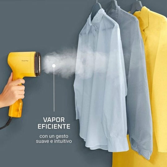 Garment Steamer Hand 1300W with Tank 70ml Yellow