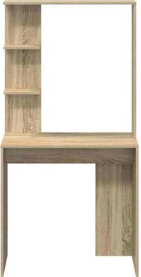 Γραφείο Υπολογιστή Ξύλινο Δρυός Sonoma 78.5x37x154.5εκ.