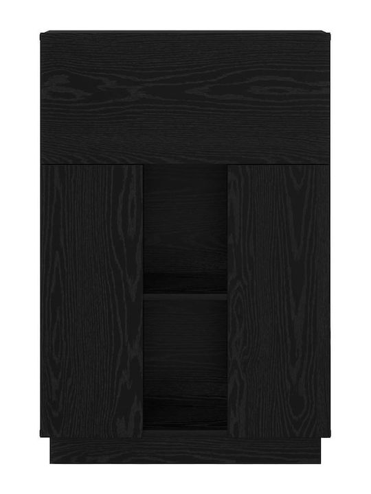 Schreibtisch Holz Schwarz 71.5x31.5x106.5cm