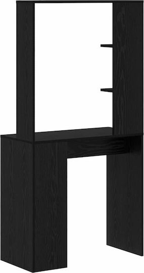 Computer Büro Holz Black Oak 78.5x37x154.5cm