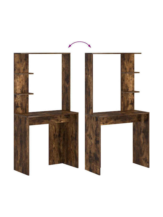 Computer Büro Holz Smoked Oak 78.5x37x154.5cm