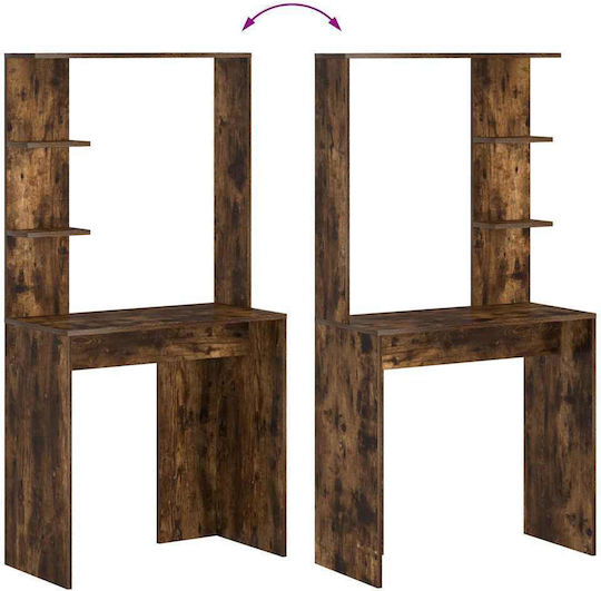 Computer Büro Holz Smoked Oak 78.5x37x154.5cm
