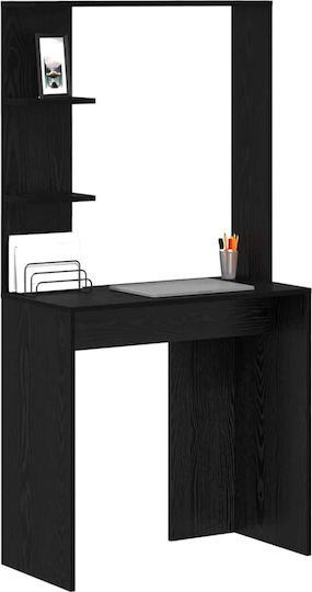 Computer Büro Holz Black Oak 78.5x37x154.5cm