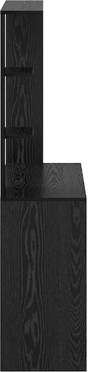 Computer Büro Holz Black Oak 78.5x37x154.5cm