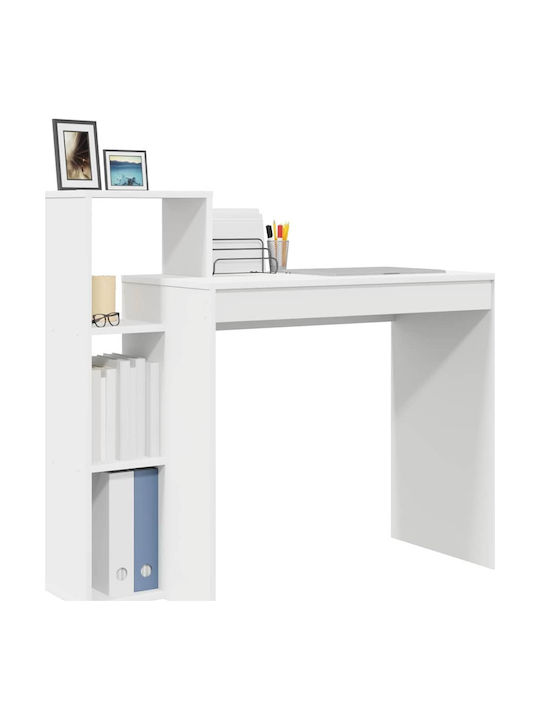 Computer Office Wooden White 100x40x90cm