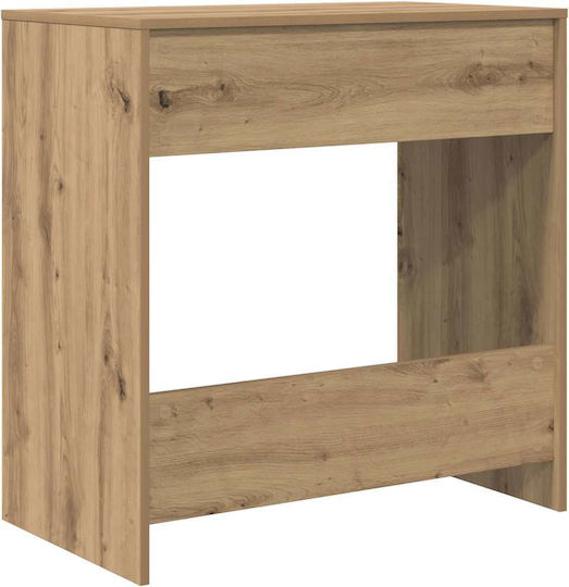 Computer Office Wooden Weathered Oak 77.5x43x79cm