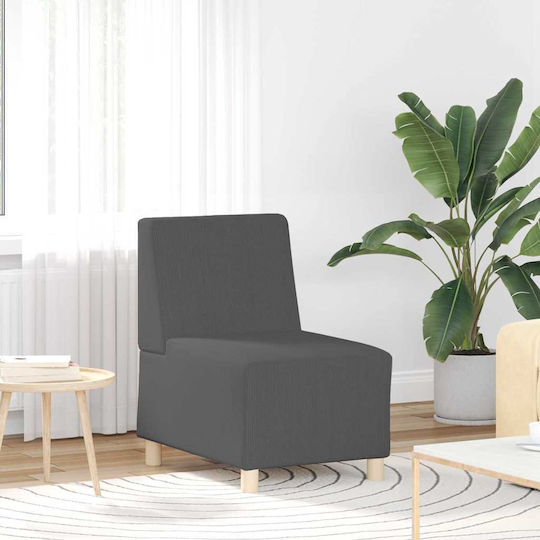 Vidaxl Elastische Abdeckungen 3 Stück Dunkelgrau 55 X 74 X 82 cm Samt