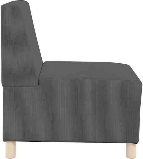 Vidaxl Elastische Abdeckungen 3 Stück Dunkelgrau 55 X 74 X 82 cm Samt