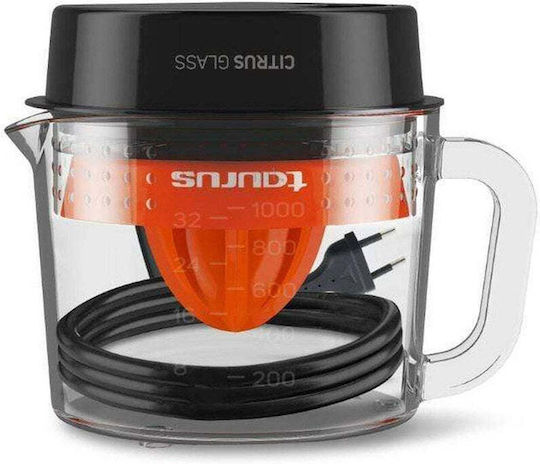 Taurus Citrus Glass 39363 Storcător electric 25W cu capacitate 1lt Roșu