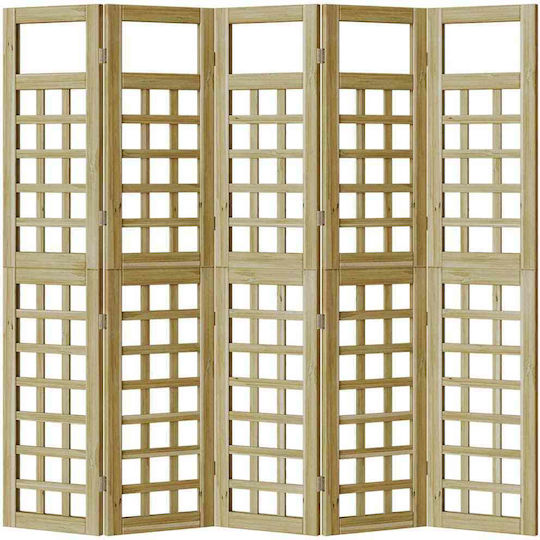 vidaXL Διακοσμητικό Παραβάν Ξύλινο 200x180cm