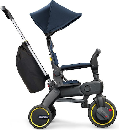 Doona Liki Trike S3 Πτυσσόμενο & Μετατρεπόμενο 4 σε 1 για 10 Μηνών Deep Blue