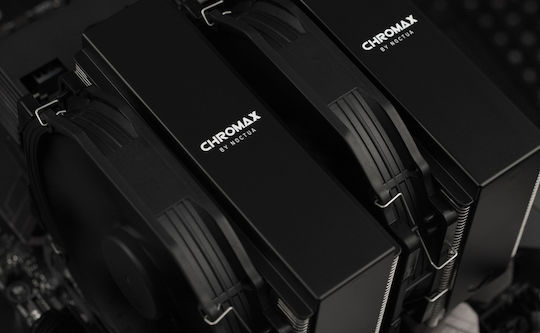 Noctua NA-HC4 Heatsink Covers Compatibility All NH-D15 Heatsinks Μαύρο