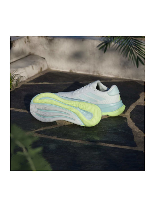 adidas Supernova Ease Γυναικεία Running Cloud White / Halo Mint / Hi-res Yellow