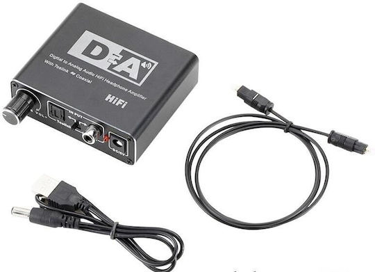 Anga Ps-a3020 Converts Coaxial Toslink Digital Audio Signals To Analog L R Audio Converter+usb Cable