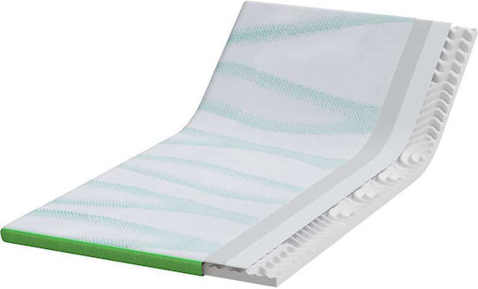 vidaXL Mattress Topper Semi-Double Polyester 120x200x6cm