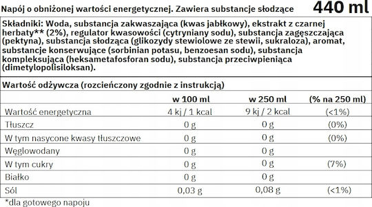 Sodastream Eistee Mango mit Kohlensäure, Zuckerfrei in Flasche 2x440ml