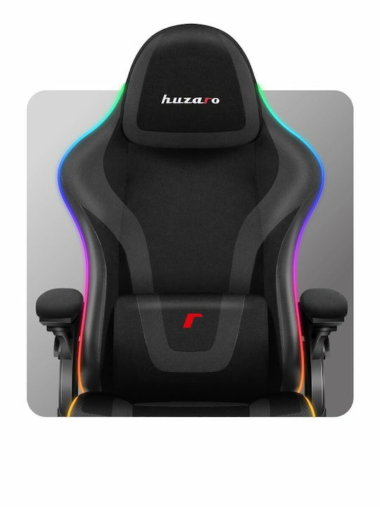 Huzaro Force 4.6 Gaming Chair with RGB Lighting and Footrest Black