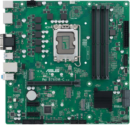 Asus PRO B860M-C-CSM Mainboard Micro ATX mit Intel 1851 Sockel