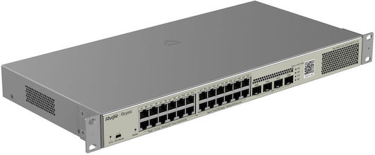 Ruijie RG-NBS3100-24GT4SFP v2 Managed L2 Switch με 24 Θύρες Gigabit (1Gbps) Ethernet και 4 SFP Θύρες