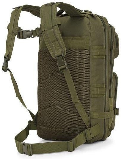 Nils Στρατιωτικό Σακίδιο Πλάτης από Πολυεστέρα Πράσινο 45lt
