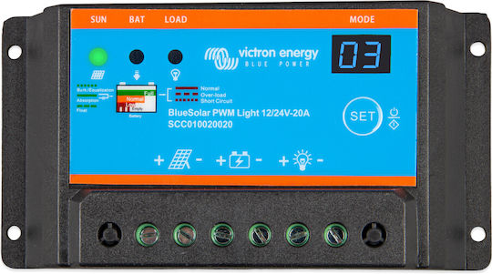 Victron Energy BlueSolar PWM-Light Ρυθμιστής Φόρτισης 24V 20A