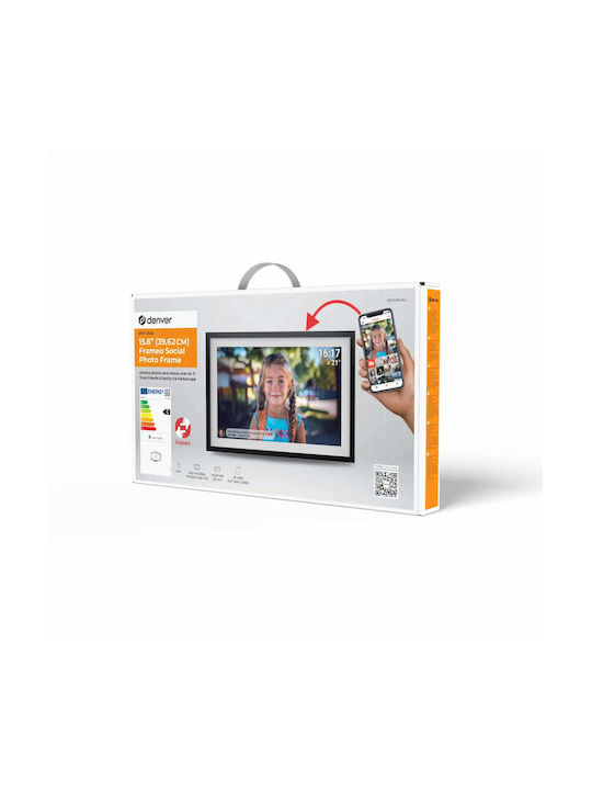 Denver Frameo Digital Photo Frame 15.6" Resolution 1920x1080 Black 119101050140