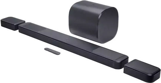 JBL 1300ΜK2 Soundbar 11.1.4 Bluetooth, HDMI και Wi-Fi με Ασύρματο Subwoofer και Τηλεχειριστήριο Μαύρο