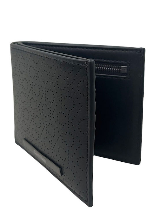 Leather Women's Wallet Coins Black