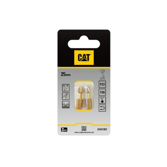 CAT Сет 2 Битове за Винтоверт Звезда