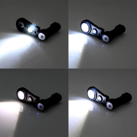 Rechargeable Headlamp LED with Maximum Brightness 4000lm White