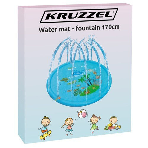 Kruzzel Inflatable Water Fountain "Sea Animals" 170cm